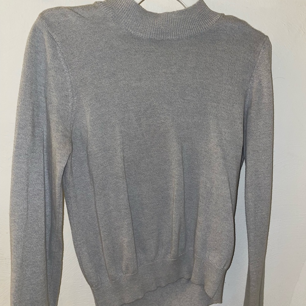 Grey Forever 21 Turtleneck.